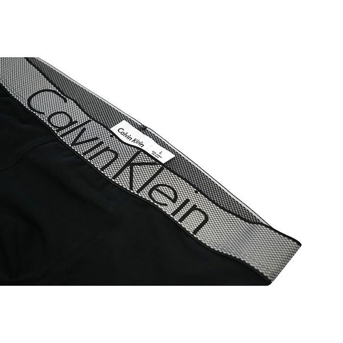 Boxer Calvin Klein Hombre Steel Blateado Negro7